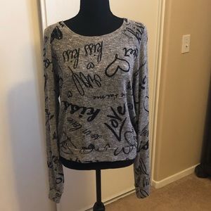 Love Kiss Heart XOXO Sweater